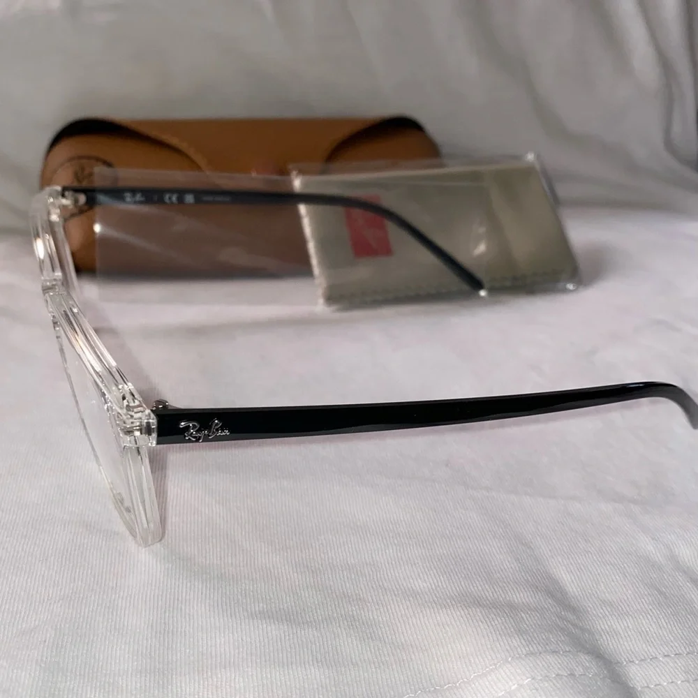 New RayBan RB 7185 Crystal Eyeglass Frame - Picture 4 of 4
